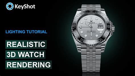 KeyShot Lighting Tutorial : How to Create Realistic Watch Renders